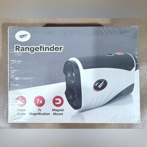 Slope Golf Rangefinder - 1200 Yards, Vibration Lock, 7X Magnification